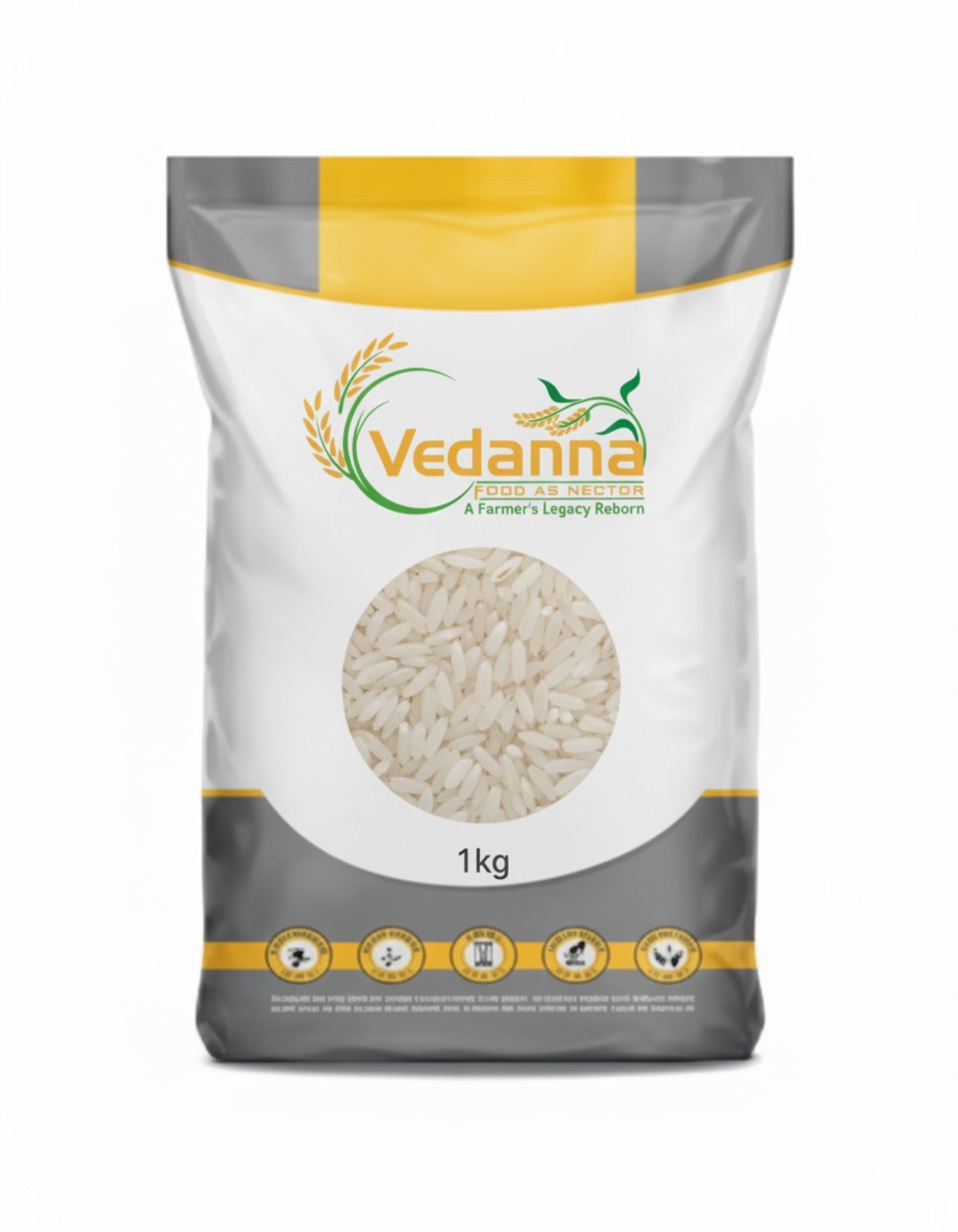 GI Tagged Kalanamak Rice by Vedanna Foods