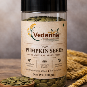 Vedanna Raw Pumpkin Seeds – Protein & Zinc Rich | 100% Natural