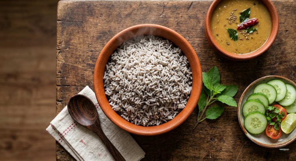 Kalanamak rice for diabetes low GI rice India