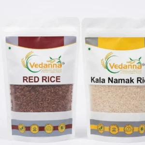 Vedanna diabetic rice combo with kalanamak rice and red rice low glycemic index healthy rice pack